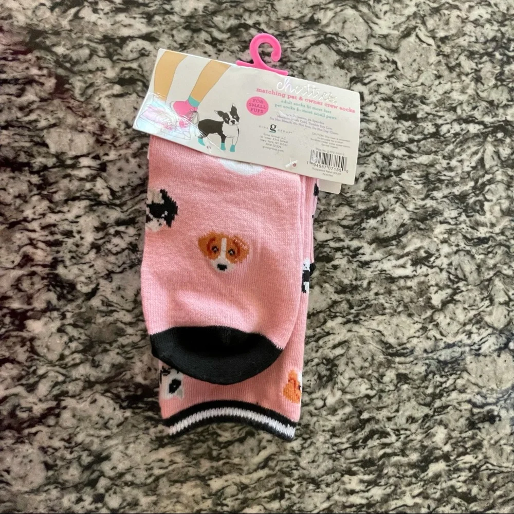 New Chatties Matching Pet & Owner Sock Set